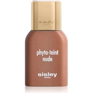 Sisley Phyto-Teint Nude озаряващ и хидратиращ фон дьо тен за естествен вид цвят 6N Sandalwood 30ml