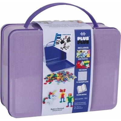 Plus-Plus Plus-plus Mini Pastel Suitcase Metal Purple 600pc (7003)