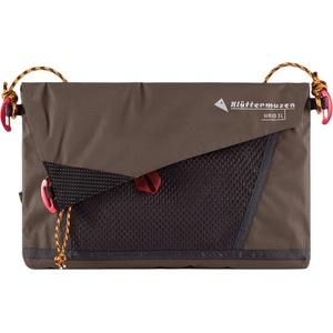 Klättermusen Чанта за рамо Klättermusen Hrid WP Accessory Bag Shoulder bag - Slate Brown - размер 1, 5 l (510-7106-0512)