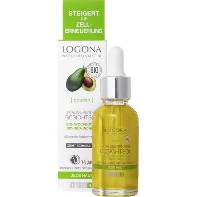 LOGONA nourish vyživující pleťový olej 30 ml
