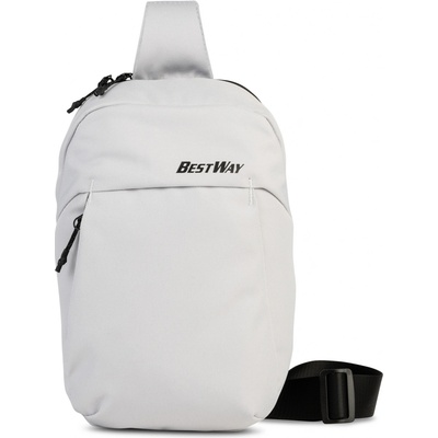 BestWay Sling Bag Světle šedá 5 l