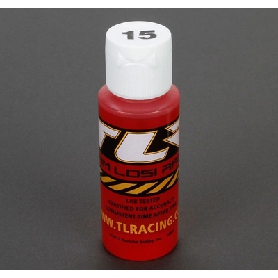 Team Losi Racing silikonový olej do tlumičů 100 cSt 15Wt 56 ml