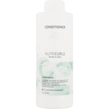 Wella NutriCurls Waves & Curls Detangling Conditioner 1000 ml подхранващ балсам за вълнообразна и къдрава коса за жени