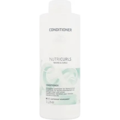 Wella NutriCurls Waves & Curls Detangling Conditioner 1000 ml подхранващ балсам за вълнообразна и къдрава коса за жени
