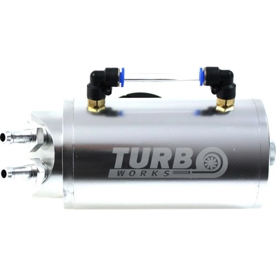 TurboWorks Oil Catch Tank - stříbrný