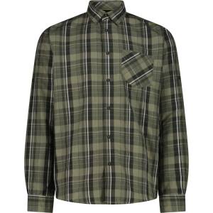 CMP Мъжка риза с копчета CMP Shirt Long Sleeves Shirt - Sage / Pine / Bianco - размер 50 (EU) (033-3074-0313)
