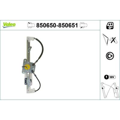 Zvedací zařízení oken VALEO 850651
