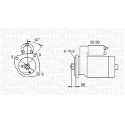 Startér MAGNETI MARELLI 063720801010