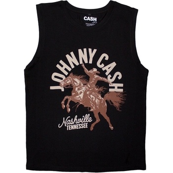 Johnny Cash Риза Nashville Concert Unisex Black 2XL (JCTANK26MB05)