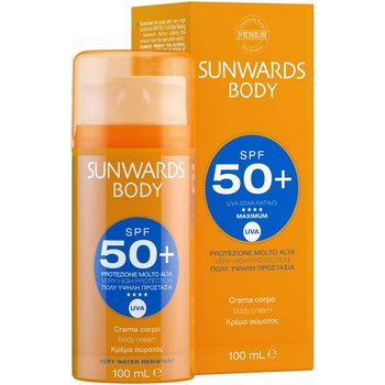 Synchroline Sunwards Слънцезащитен крем за тяло, SPF50+, 100 ml