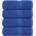 vidaXL Кърпи за пране FROGN 4 бр. сини 30x30 см 360 г/м2 (136705)