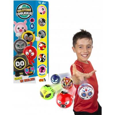 Odlotowe Coolkulki 6 kuliček + 6 oblečků totem box žlutý Epee