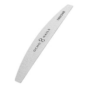 Ochno Ocho Nails file crescent slim 180/240 10 pcs