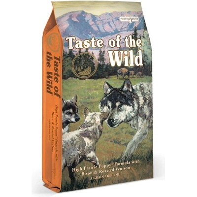Taste of the Wild High Prairie Puppy bizon a jehněčí 2 kg
