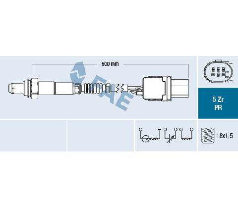 Lambda sonda FAE 75060