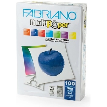 Fabriano Копирна хартия Fabriano Multipaper, A4, 100 g/m2, гланц, 500 листа (ON1505100165)