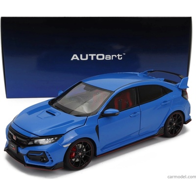 Autoart Honda Civic Type R fk8 2021 Blue 1:18
