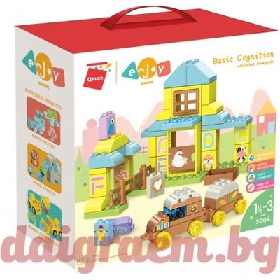 Qman Конструктор Азбучна ферма qman 5004 (q5004)