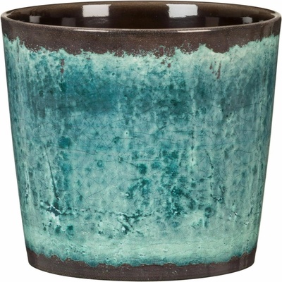 Scheurich květináč 870 Ocean Glaze 13 cm modrý