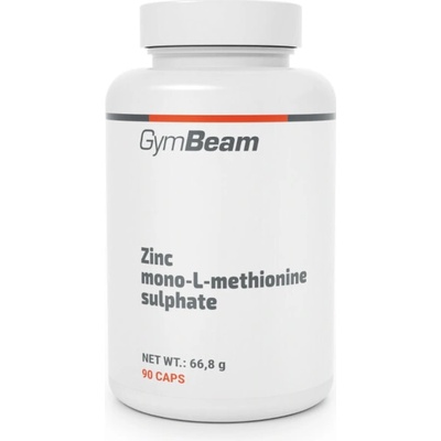 GymBeam Mono-L-metionín sulfát zinočnatý 90 kapsúl
