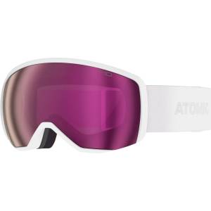Atomic Детска ски маска Atomic Kid's Revent Junior S S2 HD Ski goggles - White / Pink Copper HD (417-4160-0311)