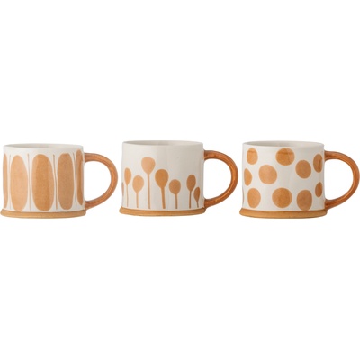 Bloomingville Чаши Linora 480 мл кафяви 3 бр (82060557)