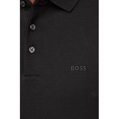 HUGO BOSS тениска тип пулове с яка мъжка от памук Pado 30 (50468392)