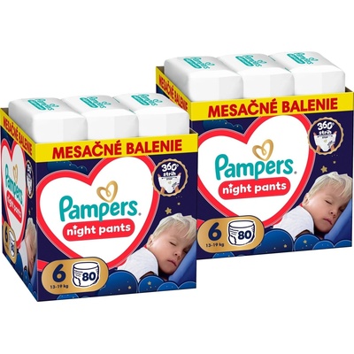 Pampers Pants 6 160 ks