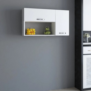 ASIR GROUP Стенен шкаф AKASYA 52x90 cм бял (AS1092)