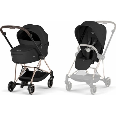 CYBEX Kombinovaný Mios Comfort Sepia Black Rosegold Frame Platinum 2026