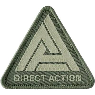 DIRECT ACTION Nášivka Direct Action Logo RANGER GREEN pa-dalp-pvc-rgr