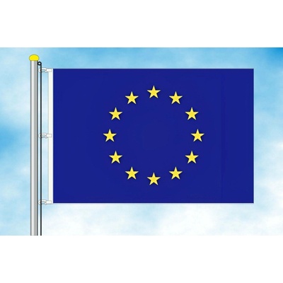 LIBEA, s.r.o. EU vlajka Rozměr: 30×45 cm, Uchycení: Karabiny na stožár