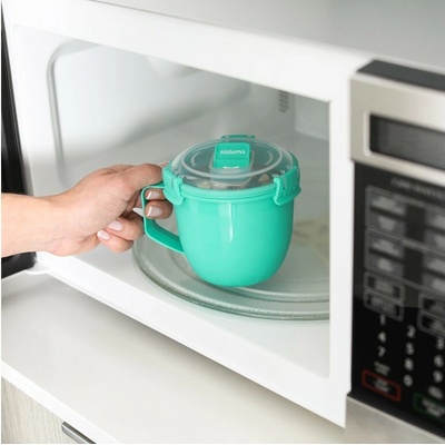 Sistema Microwave Hrnček na polievku 565 ml mix farieb