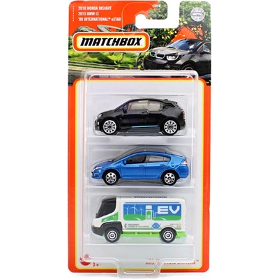 Mattel Matchbox MBX ELECTRIC DRIVERS™ Sada 3 angličáků