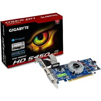 GIGABYTE Radeon HD 5450 1GB GDDR3 64bit (GV-R545-1GI)