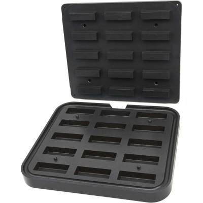 Maxima Forma na tartaletky obdélník 90x30/85x26 mm 15 ks