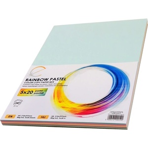Rainbow Pastel Mix A4 80 g 5x20 листа цветна копирна хартия 114-0096 (114-0096)