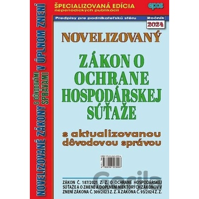Novelizovaný zákon o ochrane hospodárskej súťaže 11/2024