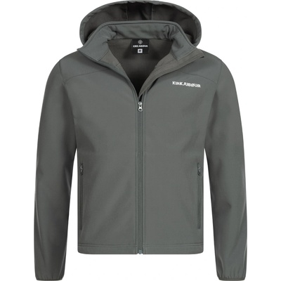 KirkjubØur Мъжко яке KIRKJUBØUR® Hestur Men SOFTSHELL jacket 10, 000 mm water column grey