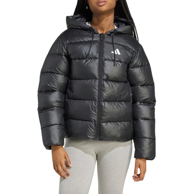 adidas Essentials Climawarm Synthetic Down Puffer Hooded Women čierna