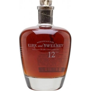 Kirk and Sweeney 12y 40% 0,7 l (čistá fľaša)