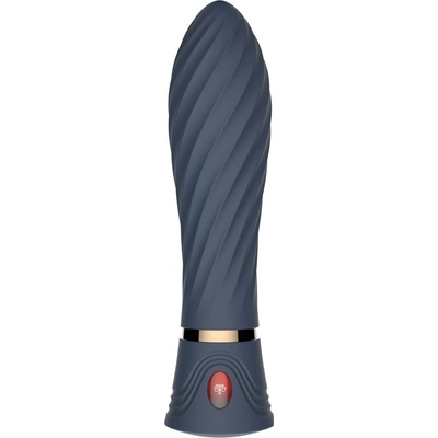 Sexy Elephant Двоен силиконов вибратор Blue Velvet (15 см)