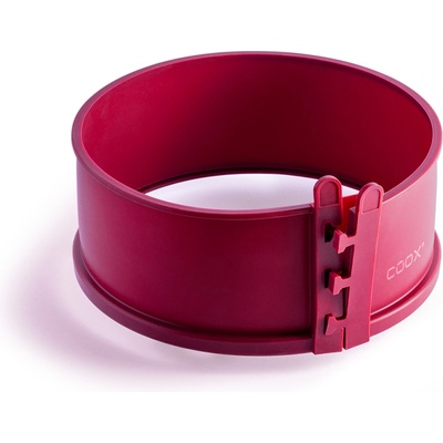 coox SPRING priemer 18 cm so sklenenou základňou vínová