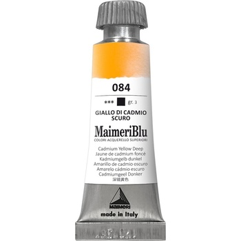 Maimeri Blu Акварелна боя Cadmium Yellow Deep 084 12 ml 1 бр (M1609084)