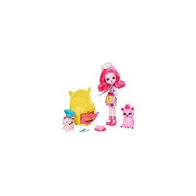 Mattel Enchantimals Petya s prasátkem Streusel Pečení cukroví