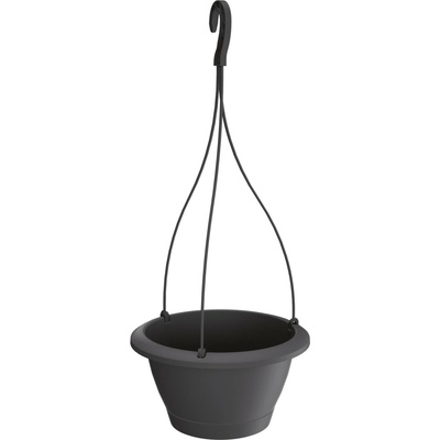 Prosperplast Kvetináč závesný RESPANA W antracit 23,4cm