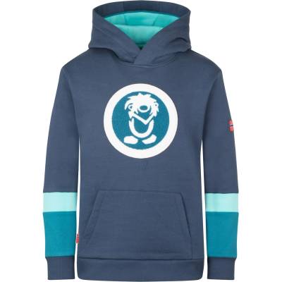 TROLLKIDS Детски суичър Trollkids Kid's Troll Sweater XT Hoodie - Mystic Blue / Dark Marine / Arctic Blue - размер 164 (EU) (704-5513-0318)