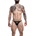Cut4Men Brazilian Brief Black Leatherette M