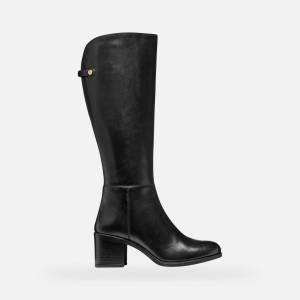 GEOX Черни дамски ботуши Geox New Asheel Geox | Cheren | ЖЕНИ | 36