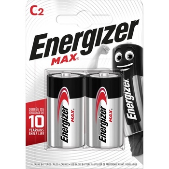 Energizer BATTERY MAX C LR14. 2 pcs. ECO package (426803)